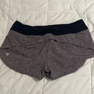 Lululemon speed up shorts 2in